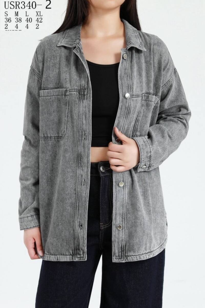 Kurtki damskie jeansy Roz S/M-L/XL, 1 Kolor Paczka 10 szt